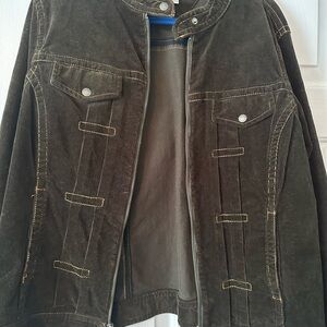 Tommy Hilfiger women’s Olive Corduroy Jacket